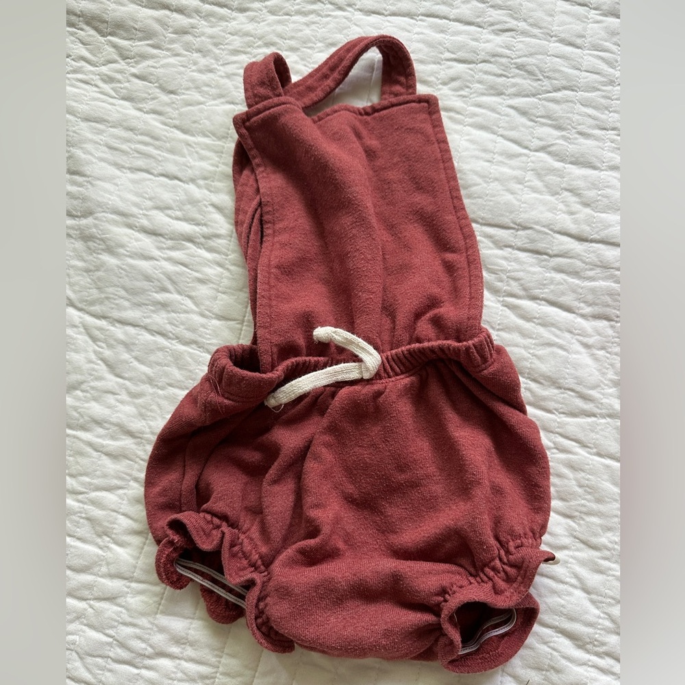 Little road co maroon overalls size 4/5